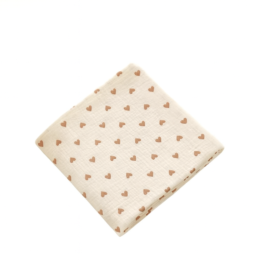 Muslin Baby Blanket – 2-Layer Cotton Swaddle for Newborns & Kids
