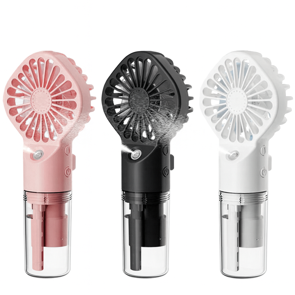 Mini Mist Fan – Portable USB Rechargeable Humidifier & Cooling Spray