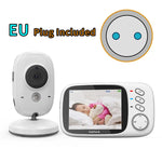 Wireless Video Baby Monitor – 3.2" Screen with Night Vision & Two-Way Audio