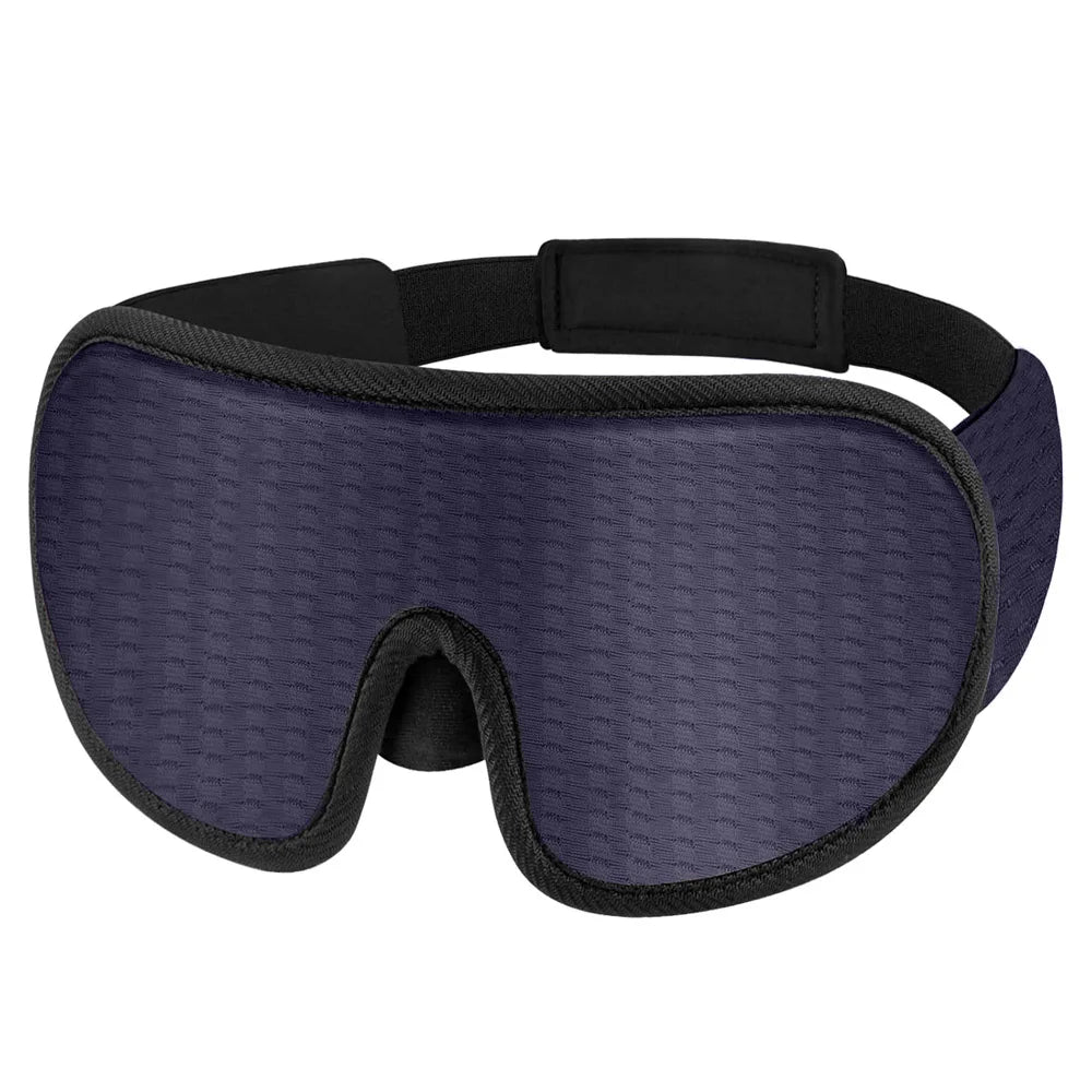 3D Sleep Mask – 100% Light Blockout & Pressure-Free Comfort