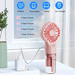 Mini Mist Fan – Portable USB Rechargeable Humidifier & Cooling Spray