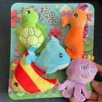 Animal Finger Puppet Set – Educational Plush Storytelling Toys for Kids