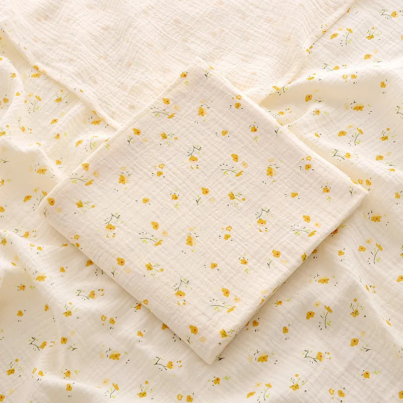 Muslin Baby Blanket – 2-Layer Cotton Swaddle for Newborns & Kids