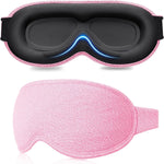 3D Sleep Mask – 100% Light Blockout & Pressure-Free Comfort