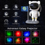 Astronaut Galaxy Projector – 360° Star & Nebula Light with Remote Control