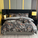 Egyptian Cotton Duvet Cover Set – 3-Piece Soft, Breathable Luxury Bedding