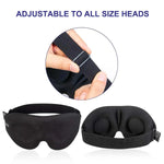 3D Eye Mask – Contoured Sleep Mask for Total Light Blockout