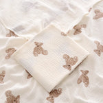 Muslin Baby Blanket – 2-Layer Cotton Swaddle for Newborns & Kids