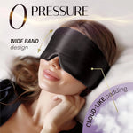 Mulberry Silk Sleep Mask – 100% Pure Silk Light-Blocking Eye Mask for Travel & Rest