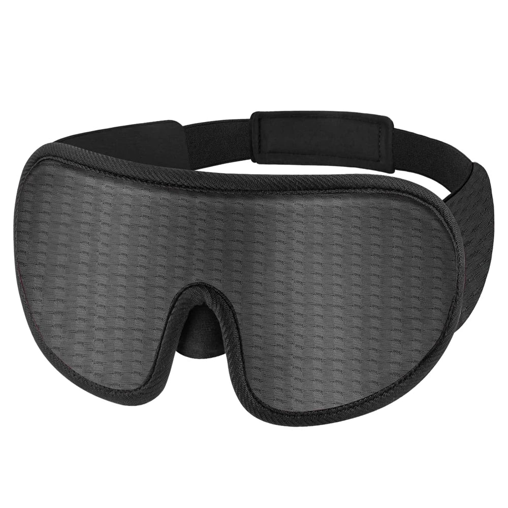 3D Sleep Mask – 100% Light Blockout & Pressure-Free Comfort