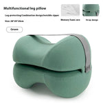 Contoured Memory Foam Knee Pillow – Orthopedic Leg Support for Pain Relief & Spine Alignment