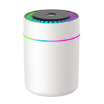 Mini Air Humidifier – USB Aroma Diffuser with LED Lights (180ml)