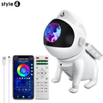 Astronaut Galaxy Projector – 360° Star & Nebula Light with Remote Control