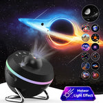 12-in-1 Galaxy Planetarium Projector – Ultra-Clear Meteor & Star Light for Kids & Adults