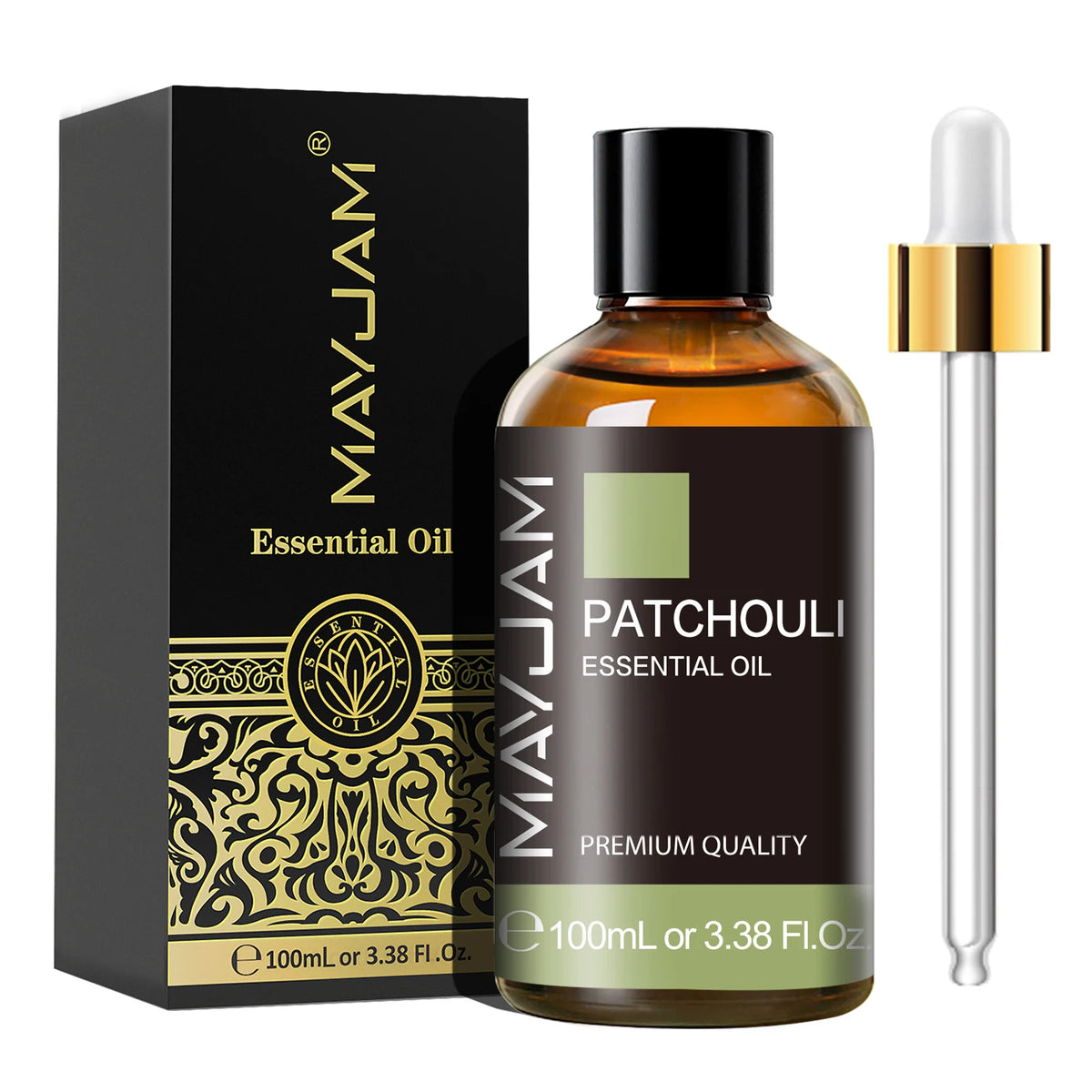 MAYJAM Essential Oil – 100ml Pure Aromatherapy Oil with Dropper