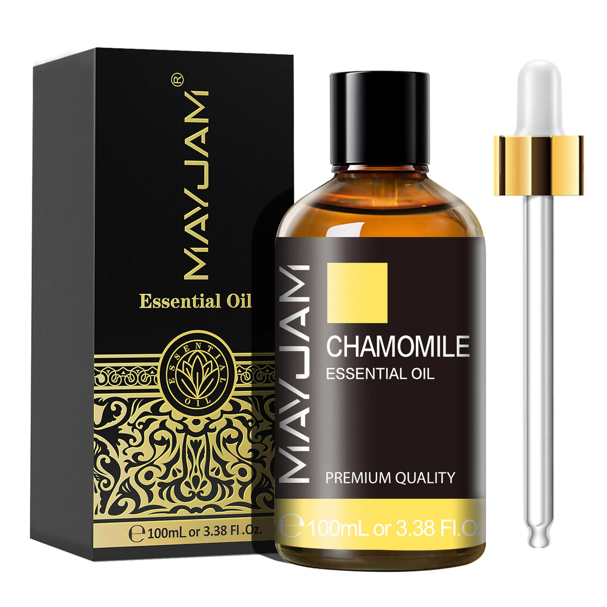 MAYJAM Essential Oil – 100ml Pure Aromatherapy Oil with Dropper