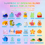 Kids Bath Bomb Gift Set – 24 Natural Fizzy Bombs with Surprise Toys Inside