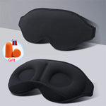 3D Sleep Mask – 100% Light Blockout & Pressure-Free Comfort