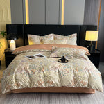 Egyptian Cotton Duvet Cover Set – 3-Piece Soft, Breathable Luxury Bedding