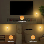 Motion Sensor Night Light – Dimmable LED Plug-In for Bedroom & Hallway