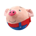 Automatic Bouncing Pet Toy – Interactive Plush Ball with Music & Motion for Dogs