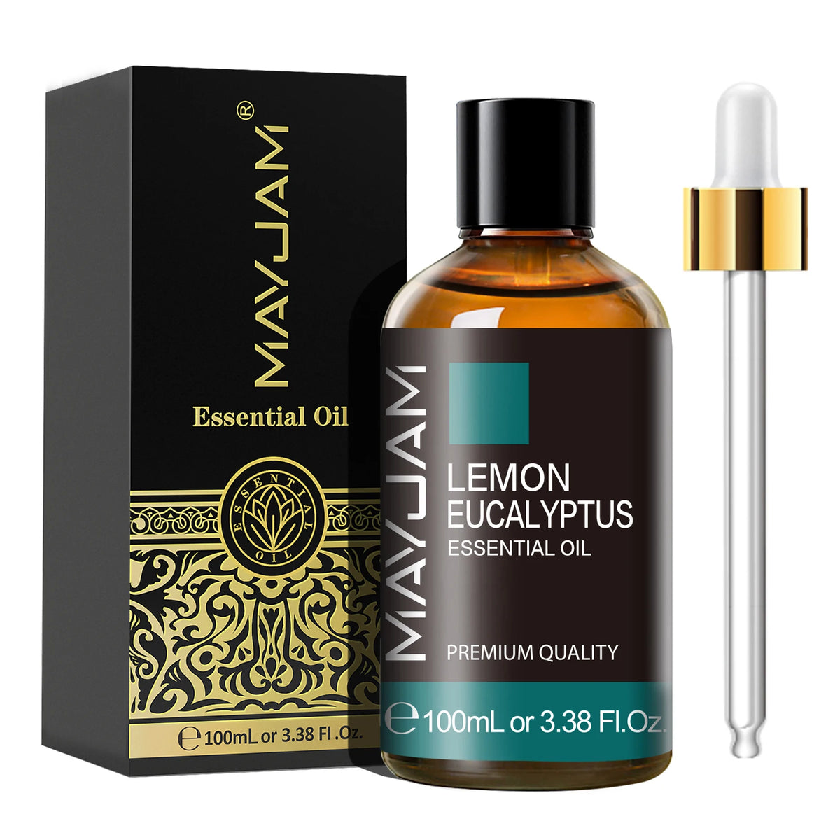 MAYJAM Essential Oil – 100ml Pure Aromatherapy Oil with Dropper