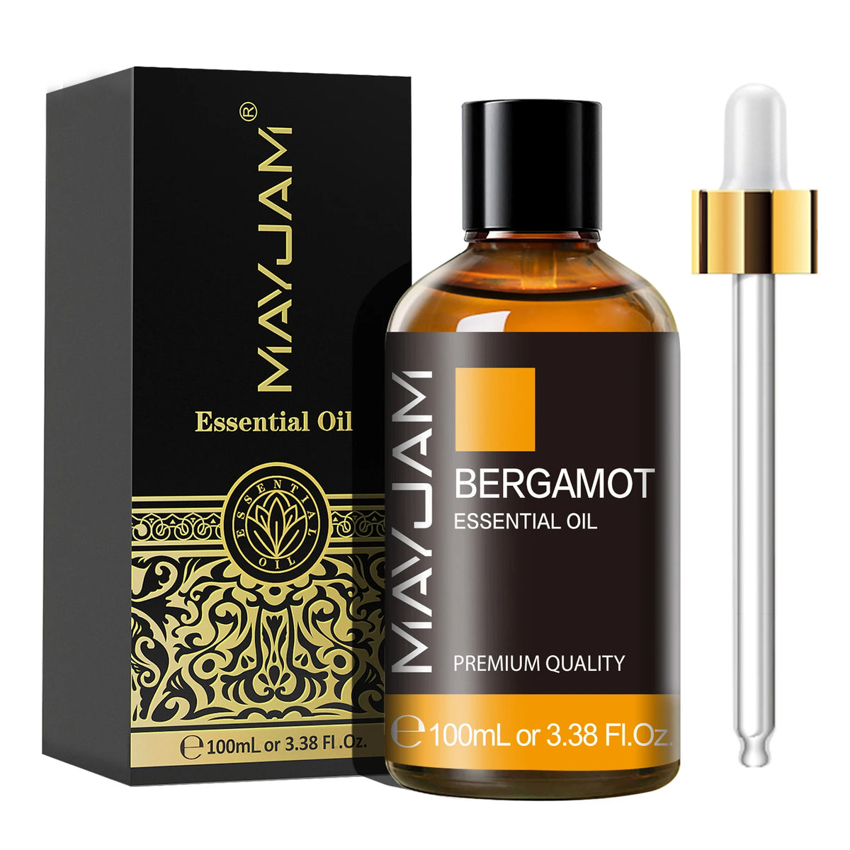 MAYJAM Essential Oil – 100ml Pure Aromatherapy Oil with Dropper