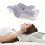 Butterfly Memory Foam Pillow – Orthopedic Cervical Pain Relief Support