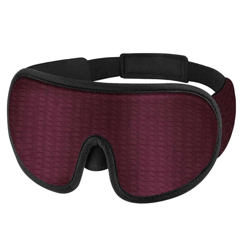 3D Sleep Mask – 100% Light Blockout & Pressure-Free Comfort