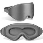 3D Sleep Mask – 100% Light Blockout & Pressure-Free Comfort