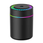 Mini Air Humidifier – USB Aroma Diffuser with LED Lights (180ml)