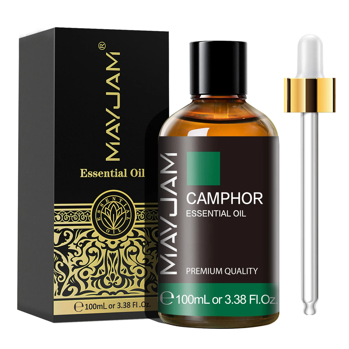 MAYJAM Essential Oil – 100ml Pure Aromatherapy Oil with Dropper