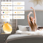 Sunrise Alarm Clock – Wake-Up Light with FM Radio & 7 Colors