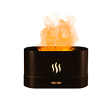 Kinscoter Flame Aroma Diffuser – Ultrasonic Cool Mist Humidifier with LED Light