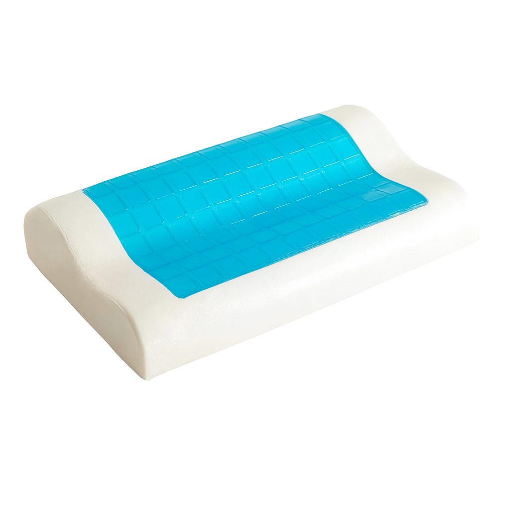 Cooling Gel Pillow – Memory Foam Orthopedic Support
