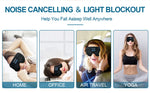 Mask For Sleep Headphones Bluetooth 3D Eye Mask Music Play Sleeping Headphones with Built-in HD Speaker
