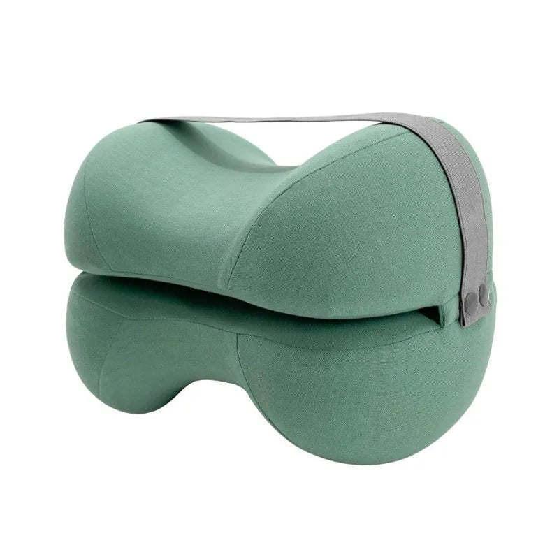 1PC Contoured Leg Knee Pillow for Sleeping,Cooling Memory Foam Leg Pillow for Sciatica,Back Knee Joint Pain,Help Spine Alignment