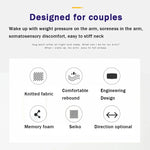 Orthopedic Memory Sponge Protects The Cervical Side Sleep Pillow Slow Rebound No Pressure Hand Soft Breathable Couple Pillow