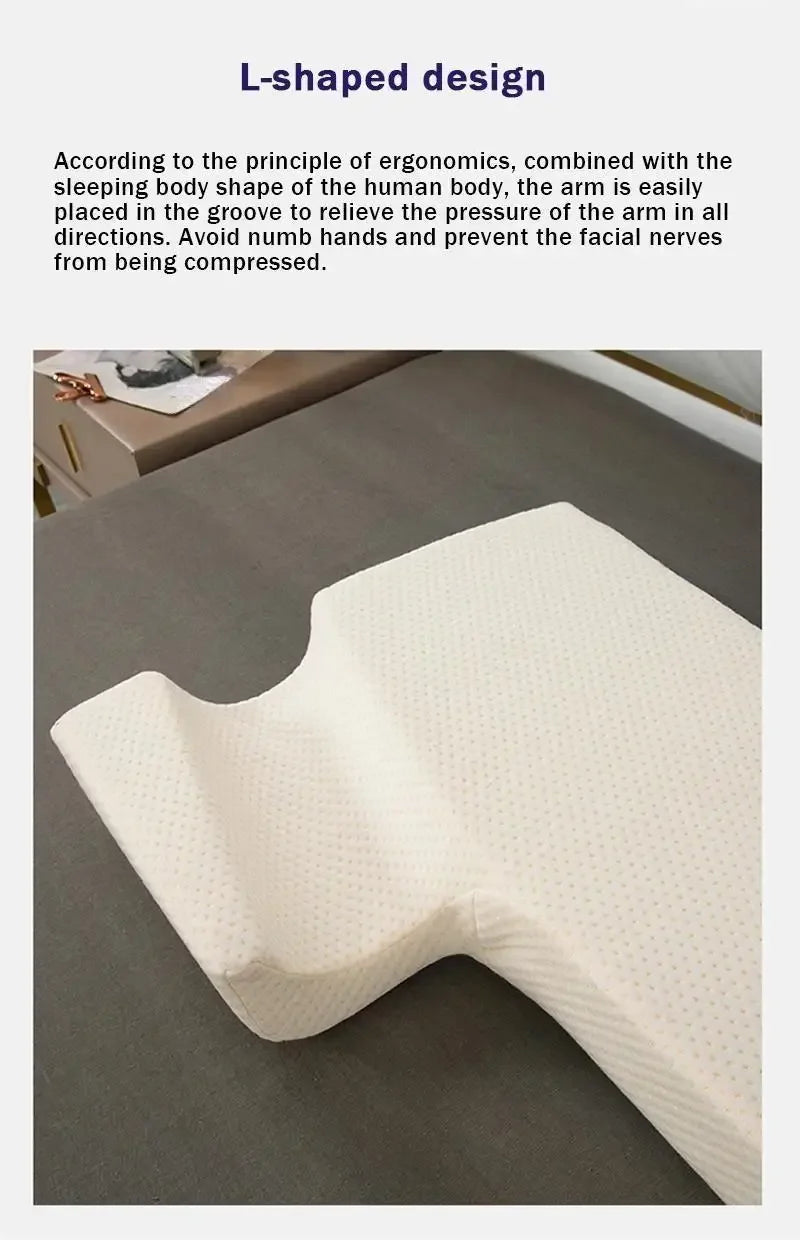 Orthopedic Memory Sponge Protects The Cervical Side Sleep Pillow Slow Rebound No Pressure Hand Soft Breathable Couple Pillow