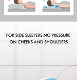 Cooling Gel Memory Foam Pillow – Orthopedic Cervical Support for Comfortable Sleep