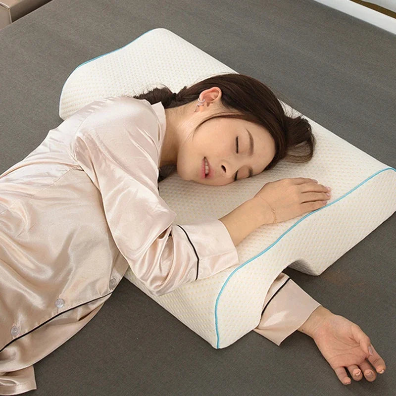 Orthopedic Memory Sponge Protects The Cervical Side Sleep Pillow Slow Rebound No Pressure Hand Soft Breathable Couple Pillow
