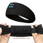 Wireless Bluetooth Headband Sleeping Headphones Sports Earphone/Headscar Music Hat with HD Stereo Speakers Eye Maskfor Side Sl