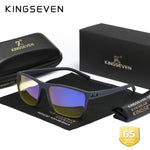KINGSEVEN New 99% Anti-Blue Ray Glasses Transparent Lens Eyeglasses Men Women Computer Blue Light Blocking Decorative Eyewear