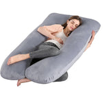 G-Shaped Full Body Pregnancy Pillow – Maternity Support for Comfortable, Restful Sleep
