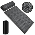 Acupressure Mat & Pillow Set – Lotus Spike Massage Cushion for Back, Neck & Feet