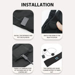 Wireless Bluetooth Headband Sleeping Headphones Sports Earphone/Headscar Music Hat with HD Stereo Speakers Eye Maskfor Side Sl