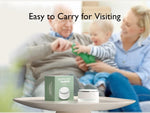 Momcozy Sound Machine for Baby, Portable Rechargeable, 20 Sleep Sounds White Noise Machine with Nursery Night Light, Travel
