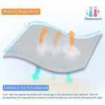 Cool Blanket for Bed Smooth Double Side Cooling Fabric Summer Quilts Silky Breathable Air Condition Comforter Thin Duvet Queen