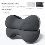 1PC Contoured Leg Knee Pillow for Sleeping,Cooling Memory Foam Leg Pillow for Sciatica,Back Knee Joint Pain,Help Spine Alignment