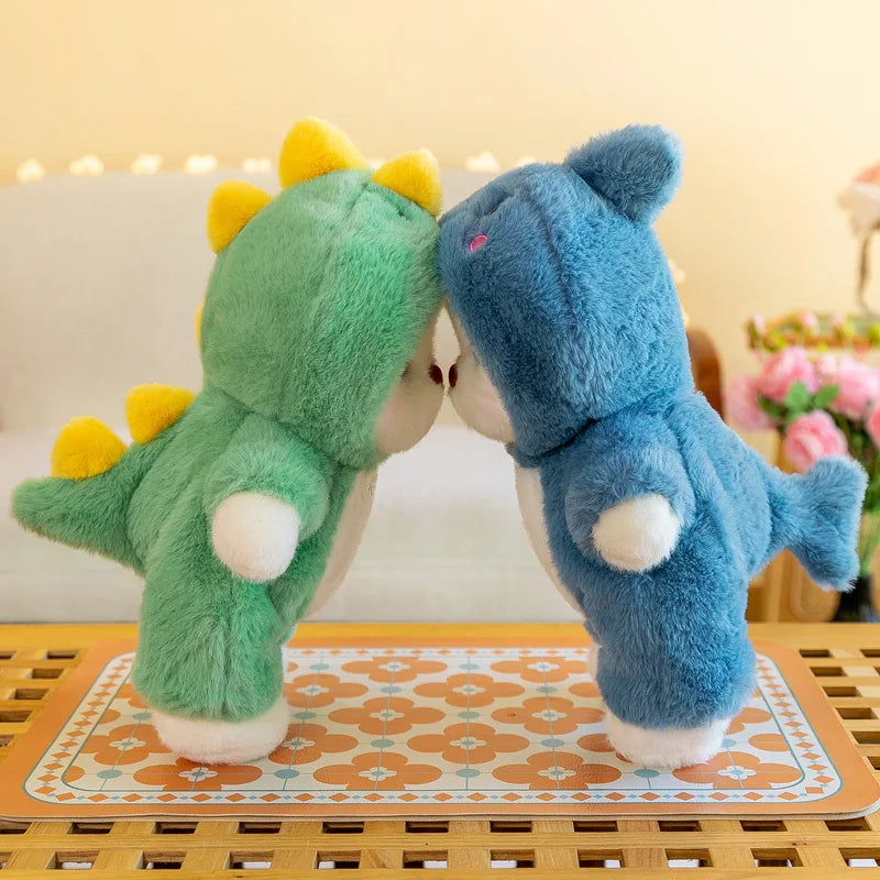 Kawaii Bear Plush Toy stuffed Animals Teddy Bear Wear Suit Soft Doll Birthday Christmas Gifts for Boy Girl